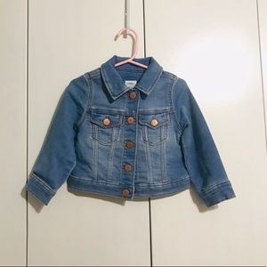 🍁🍂Baby gap medium wash denim jacket 3T